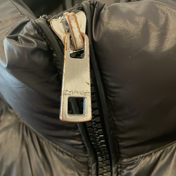 Calvin Klein Packable Premium Down Blend Women’s Jacket Black Size Large - Picture 2 of 6